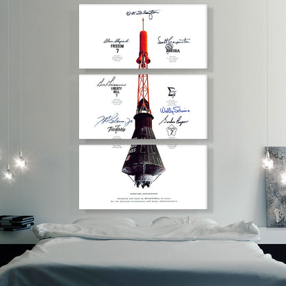 NASA Mercury Spacecraft Autographed by Astronauts