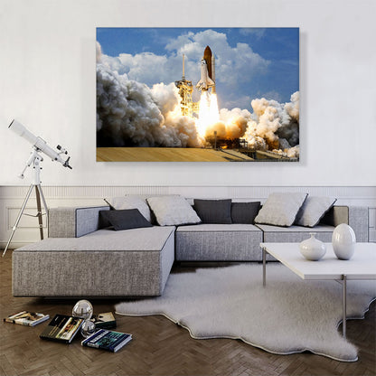 NASA Rocket Blasts Off Into Outer Space
