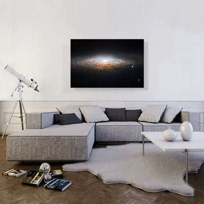 NG 2683 Barred Spiral Galaxy Hubble Telescope