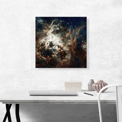 Clouds in the Galaxy Hubble Telescope NASA Photograph