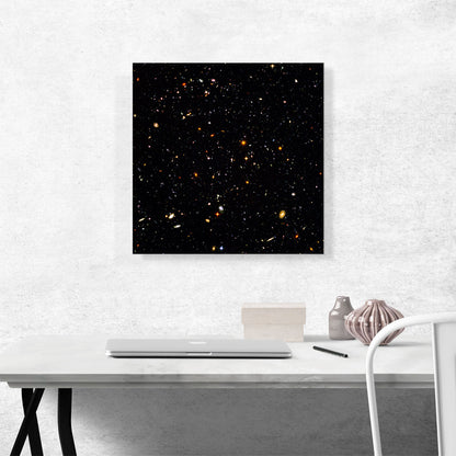 Original NASA Hubble Telescope Ultra Deep Field Space Photograph