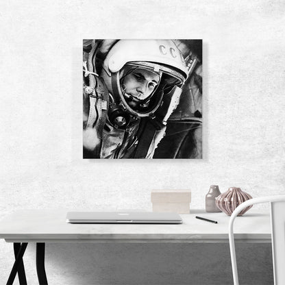 Russian Yuri Gagarin First Man in Space