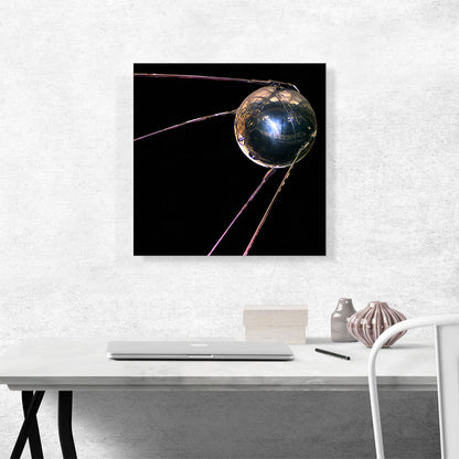 Sputnik 1 First Earth USSR Russian Satellite