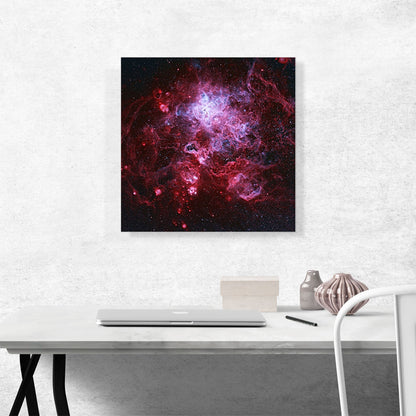 Tarantula Nebula Square Hubble Telescope NASA Photograph