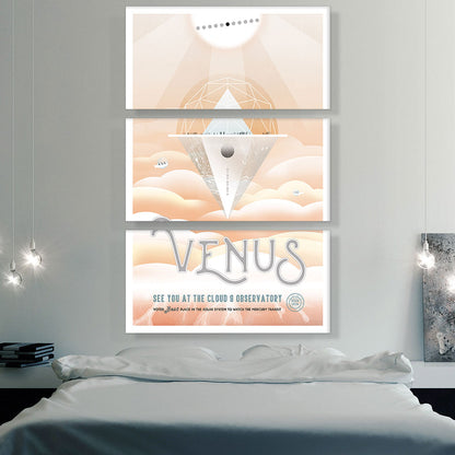 Venus Cloud 9 Observatory NASA Poster