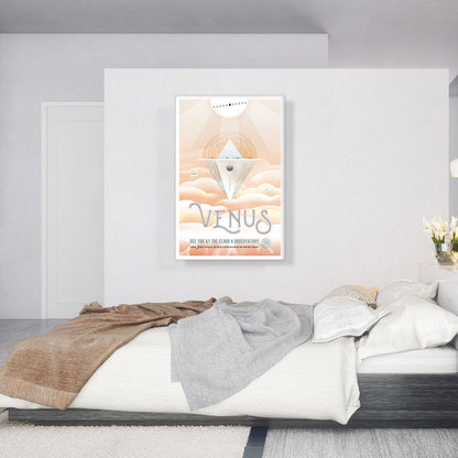 Venus Cloud 9 Observatory NASA Poster