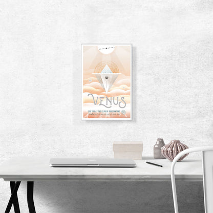 Venus Cloud 9 Observatory NASA Poster