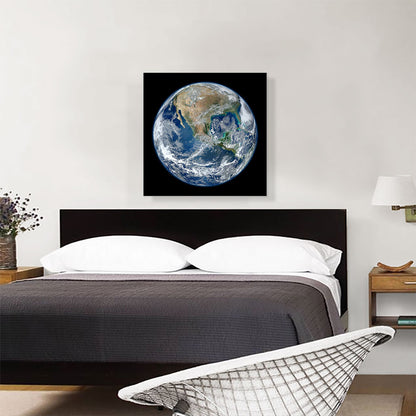 View from Space Earth North America USA Planet Earth