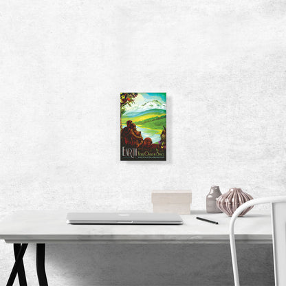Earth Your Oasis in Space There's No Place Like Home NASA Poster