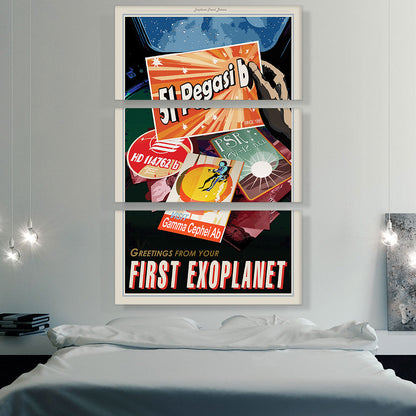 51 Pegasi B First Exoplanet NASA Poster