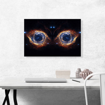 Eyes of the Universe Nebula Hubble Telescope NASA
