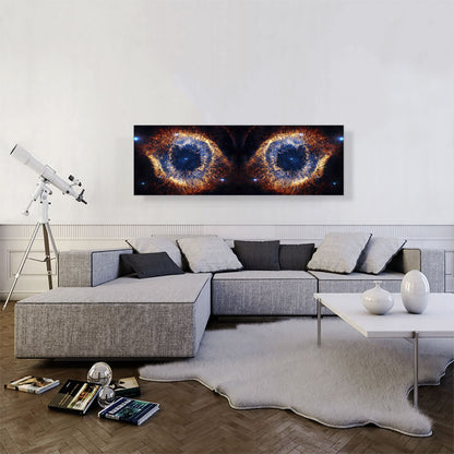 Eyes of the Universe Nebula Hubble Telescope Panoramic