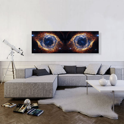 Eyes of the Universe Nebula Hubble Telescope Panoramic