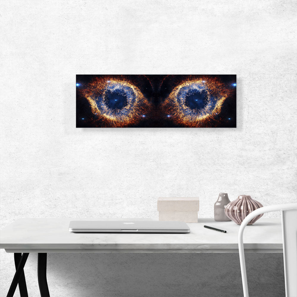 Eyes of the Universe Nebula Hubble Telescope Panoramic
