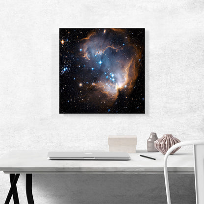 Hubble Telescope New Stars Shed Light on the Past N90