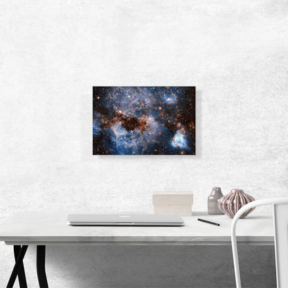 Hubble Telescope Peers Into the Storm Cream Clouds