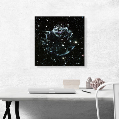 Hubble Telescope Remains of a Supernova Cassiopeia A