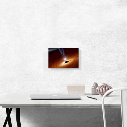 Black Holes Monsters in Space with Major Flare Jet