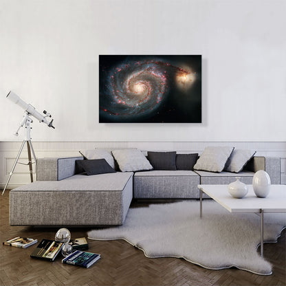 Hubble Telescope Spiral Whirlpool Galaxy