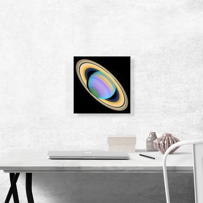 Hubble Telescope Ultraviolet Planet Saturn