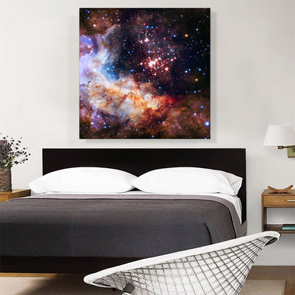 Hubble Telescope Westerlund 2 Cluster Square