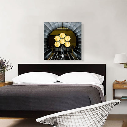 James Webb NASA Telescope Hexagonal Honeycomb Mirrors