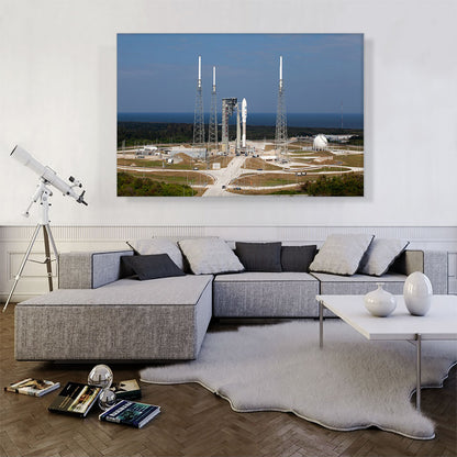 NASA Atlas V with GOES-R Arrives at Space Launch Complex 41