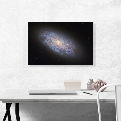 NASA Hubble Telescope Dwarf Spiral Galaxy
