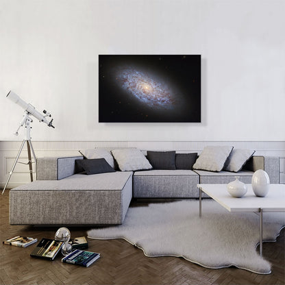 NASA Hubble Telescope Dwarf Spiral Galaxy