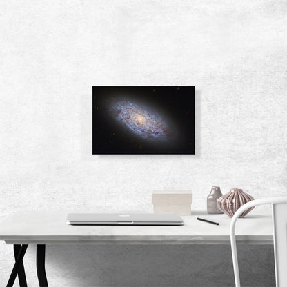 NASA Hubble Telescope Dwarf Spiral Galaxy