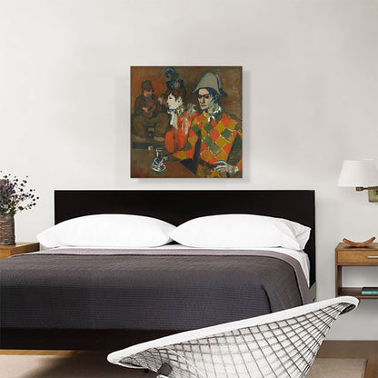 Harlequin with a Glass - Au Lapin Agile 1905