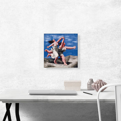 Two Women Running On The Beach 1922