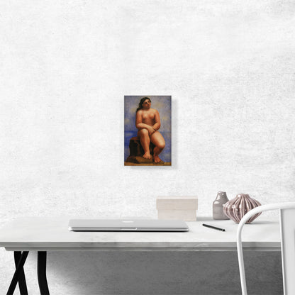 Nude Seated on a Rock 1921