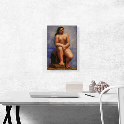 Nude Seated on a Rock 1921