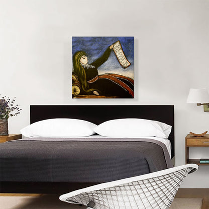 Georgian Woman On a Couch
