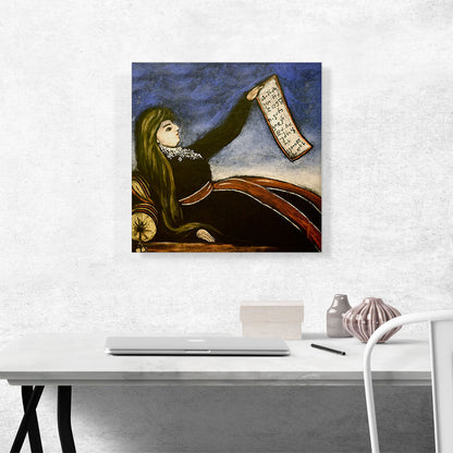 Georgian Woman On a Couch