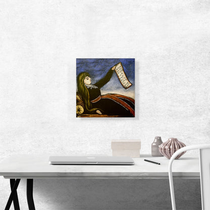 Georgian Woman On a Couch