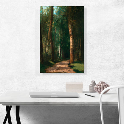Driveway In a Forest 1859
