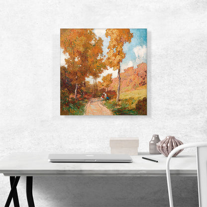 Forest Leaves in Fall