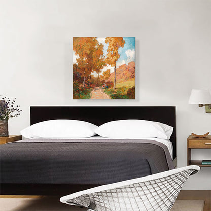 Forest Leaves in Fall