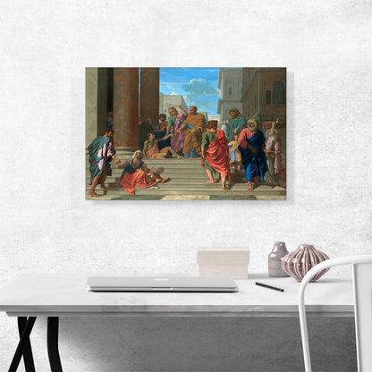 Saints Peter And John Healing The Lame Man 1655