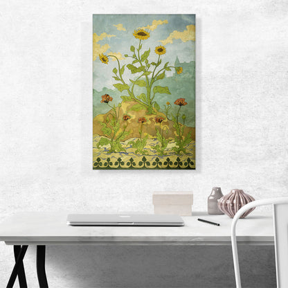 Sunflowers and Poppies 1899