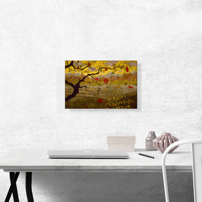 Landscape painting Apple Tree With Red Fruit 1902