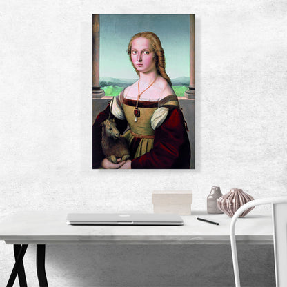 Portrait of a Lady with a Unicorn 1506