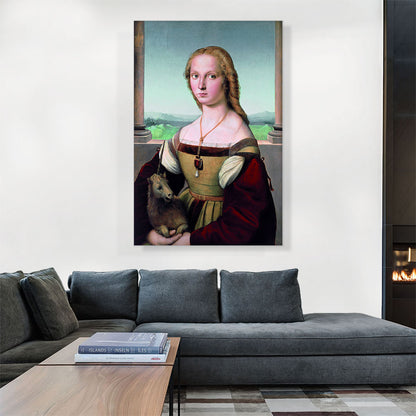 Portrait of a Lady with a Unicorn 1506