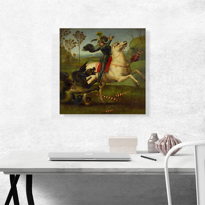 Saint George Struggling with the Dragon 1504