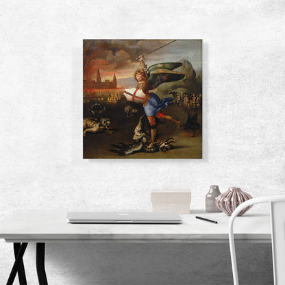 Saint Michael and the Dragon 1505