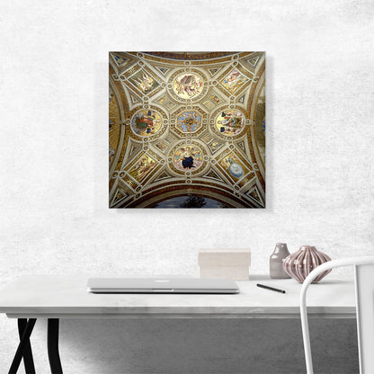Ceiling Done by Raphael - Stanza della Segnatura