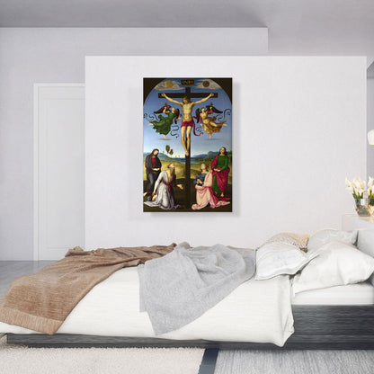 The Crucified Christ with the Virgin Mary, Saints and Angels 1503