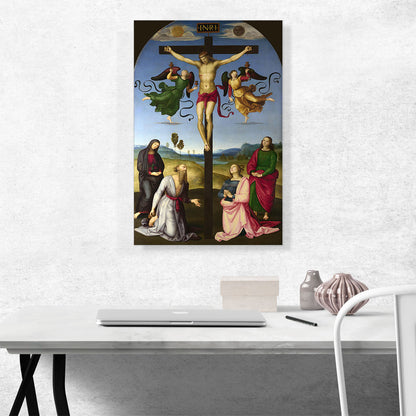 The Crucified Christ with the Virgin Mary, Saints and Angels 1503